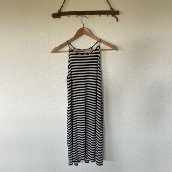 B&W striped mini dress - Picture 2 of 4